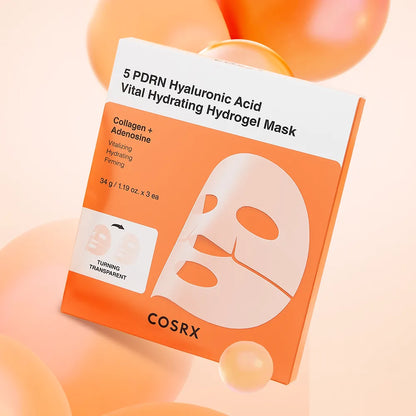 5 PDRN Hyaluronic Acid Vital Hydrating Hydrogel Mask [1pcs]