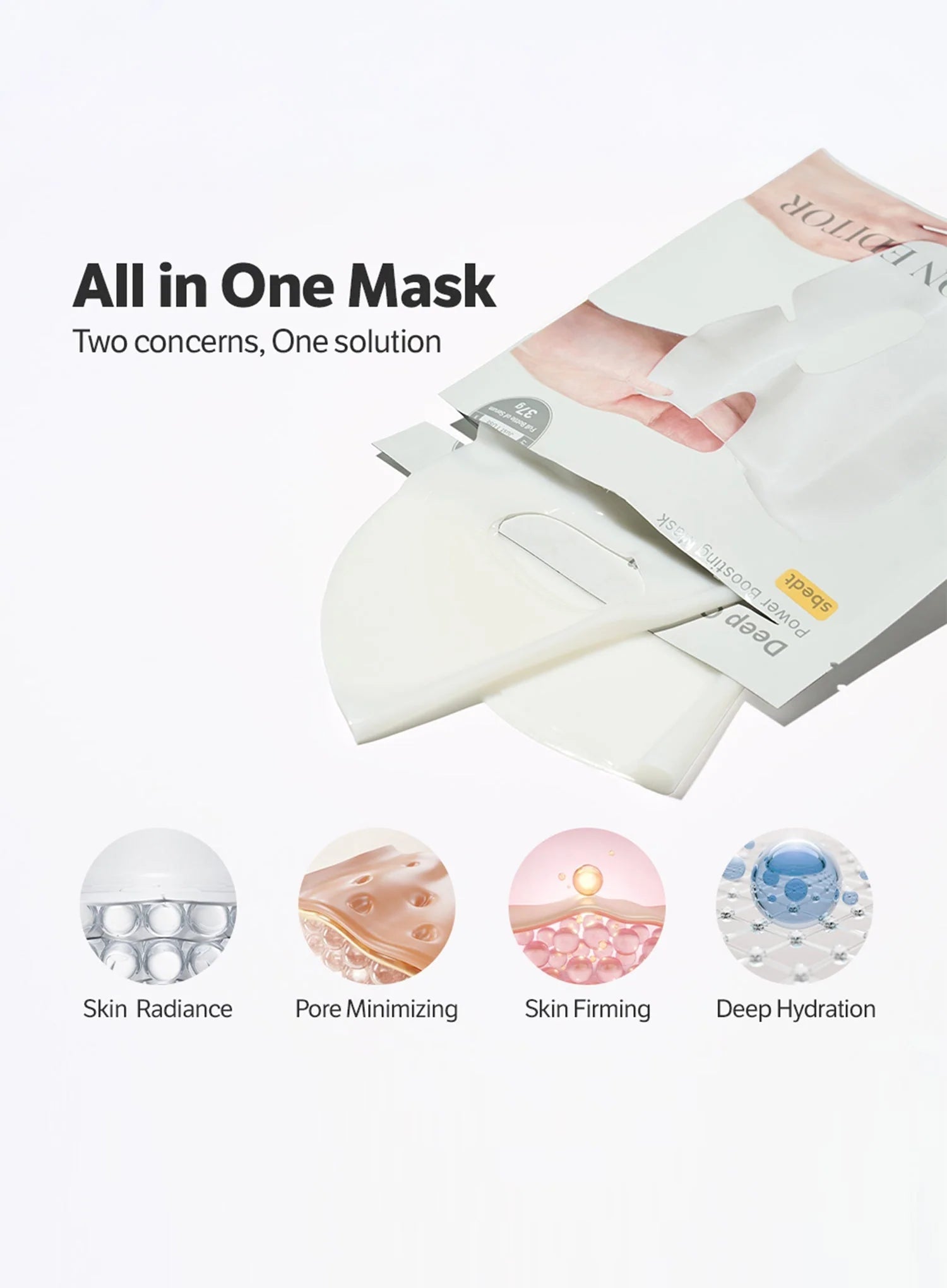 Deep Collagen Power Boosting Mask [4ea]