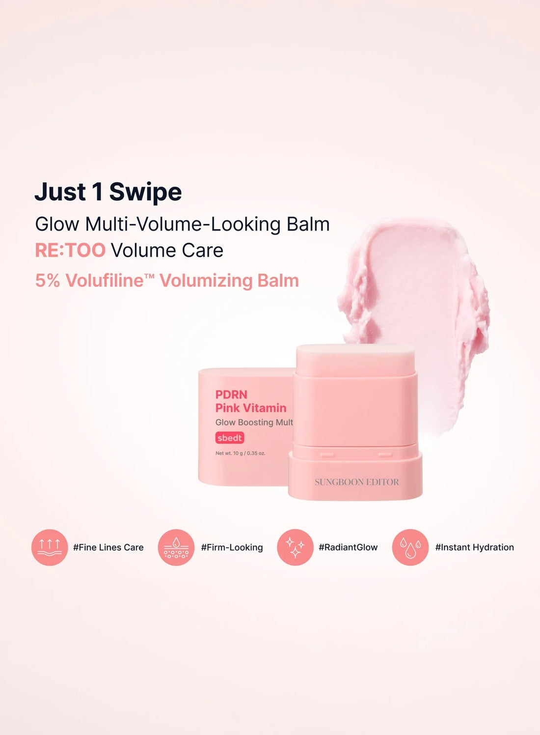 PDRN Pink Vitamin Glow Boosting Multi Balm [10g]