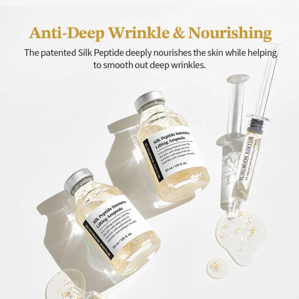 Sungboon Editor - Ampolla Lifting Intensiva con Péptidos de Seda - Silk Peptide Intensive Lifting Ampoule - 35ml 2
