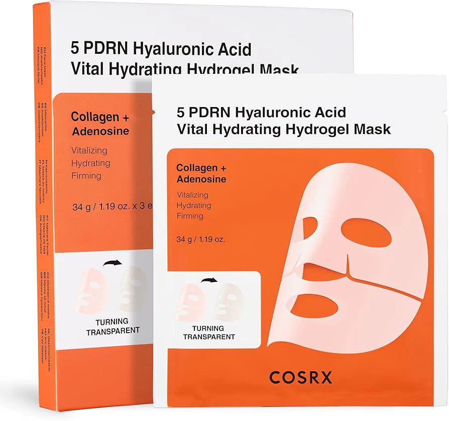 5 PDRN Hyaluronic Acid Vital Hydrating Hydrogel Mask [1pcs]