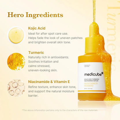 Kojic Acid Turmeric Niacinamide Serum [30ml]