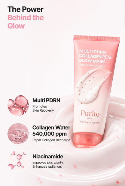 Multi PDRN Collagen Real Glow Mask [100ml]