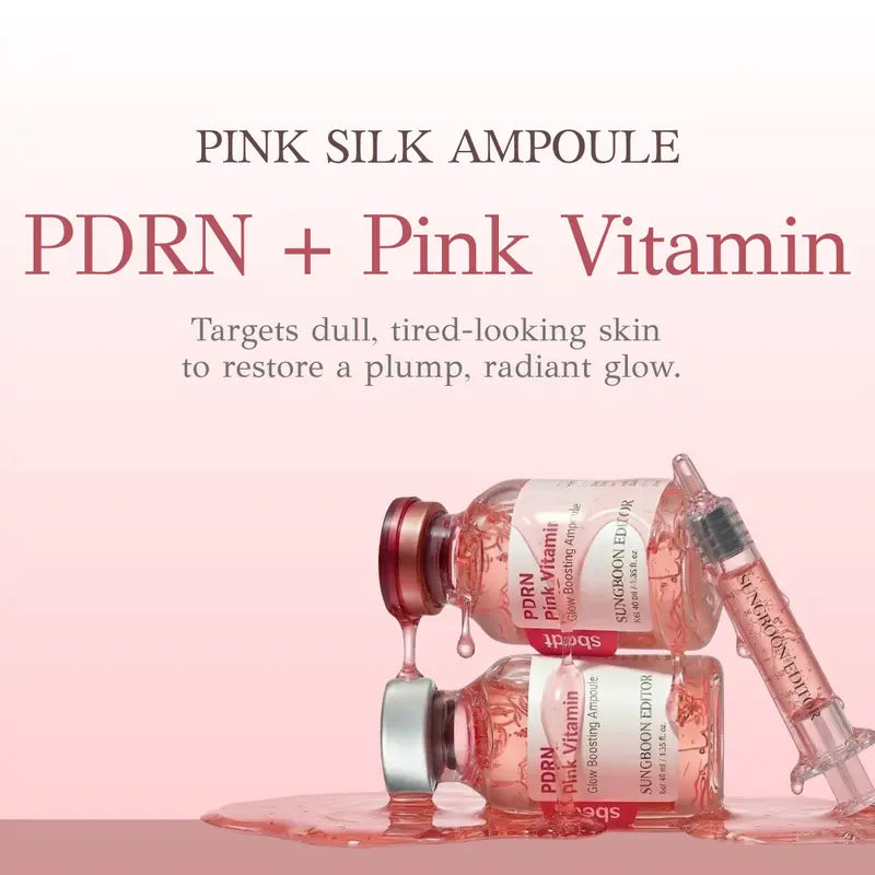 Pink PDRN Glow Boosting Ampoule [40ml]