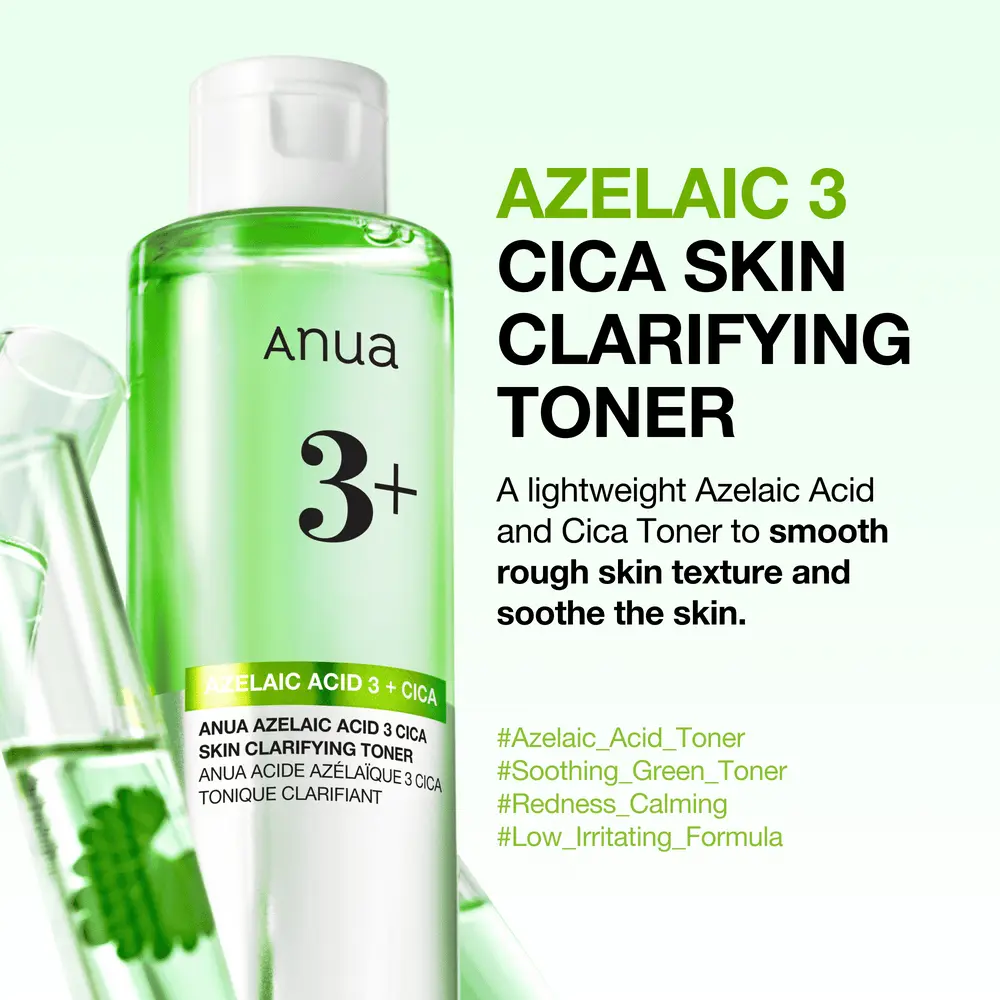 Azelaic Acid 3 Cica Skin Clarifying Toner [250ml]