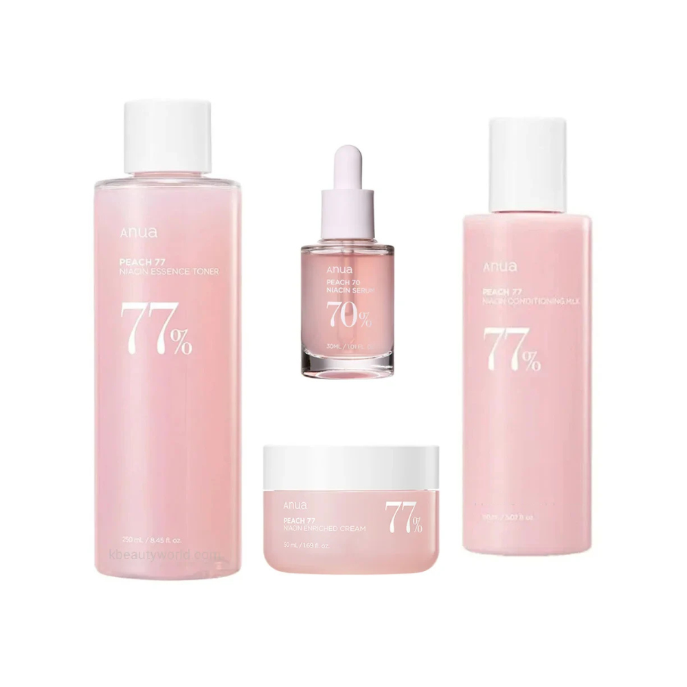 Anua Peach Hydrating &amp;amp; Brightening Set