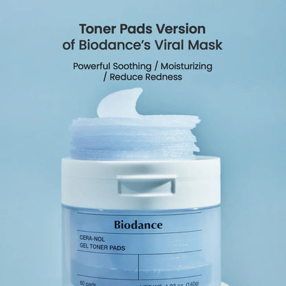 Cera-nol Gel Toner Pads [60Pads]
