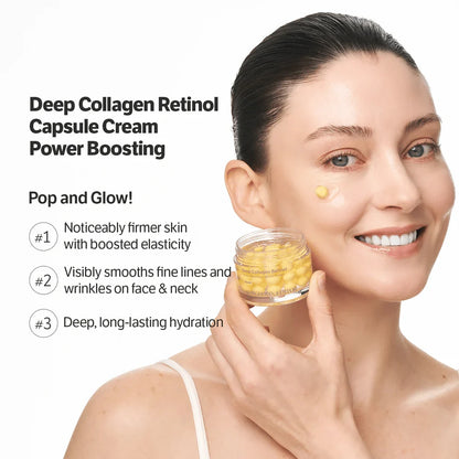 Deep Collagen Retinol Power Boosting Capsule Cream [50ml]