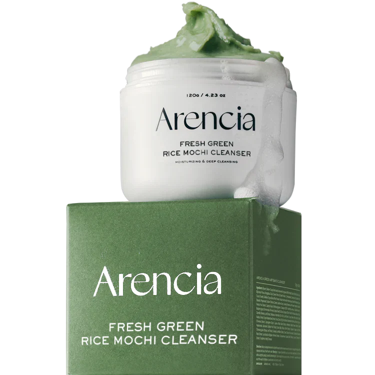 Fresh Green Rice Mochi Cleanser [120g]