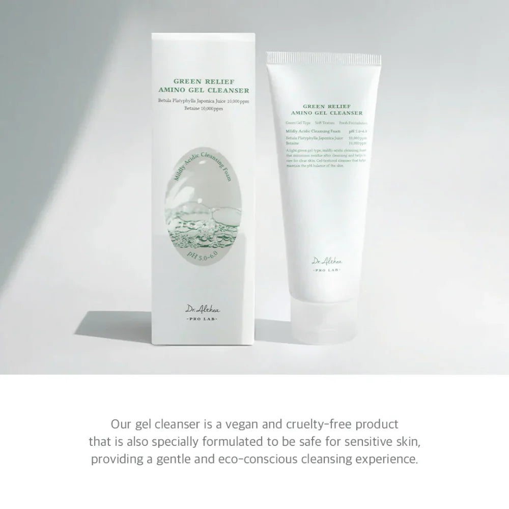 Green Relief Amino Gel Cleanser [100ml]