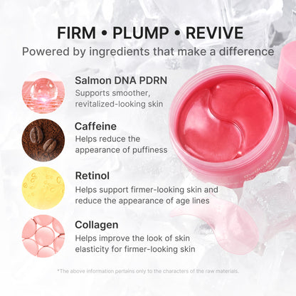 Ingredientes clave: PDRN, cafeína, retinol y colágeno