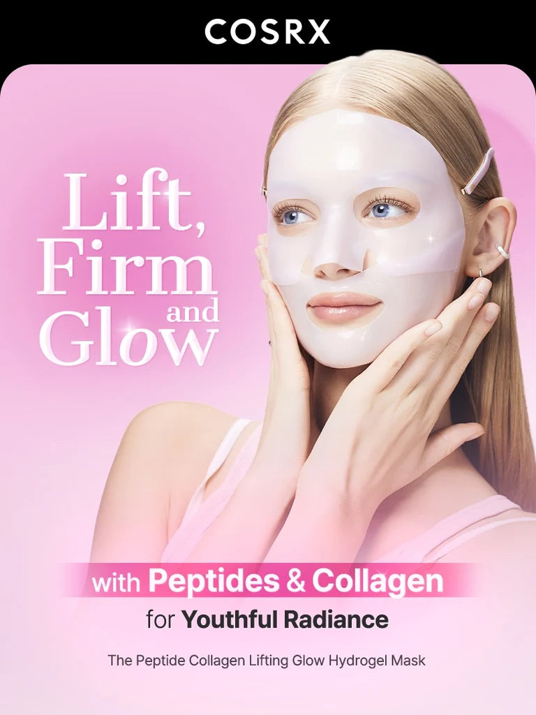 The Peptide Collagen Lifting Glow Hydrogel Mask [3pcs]