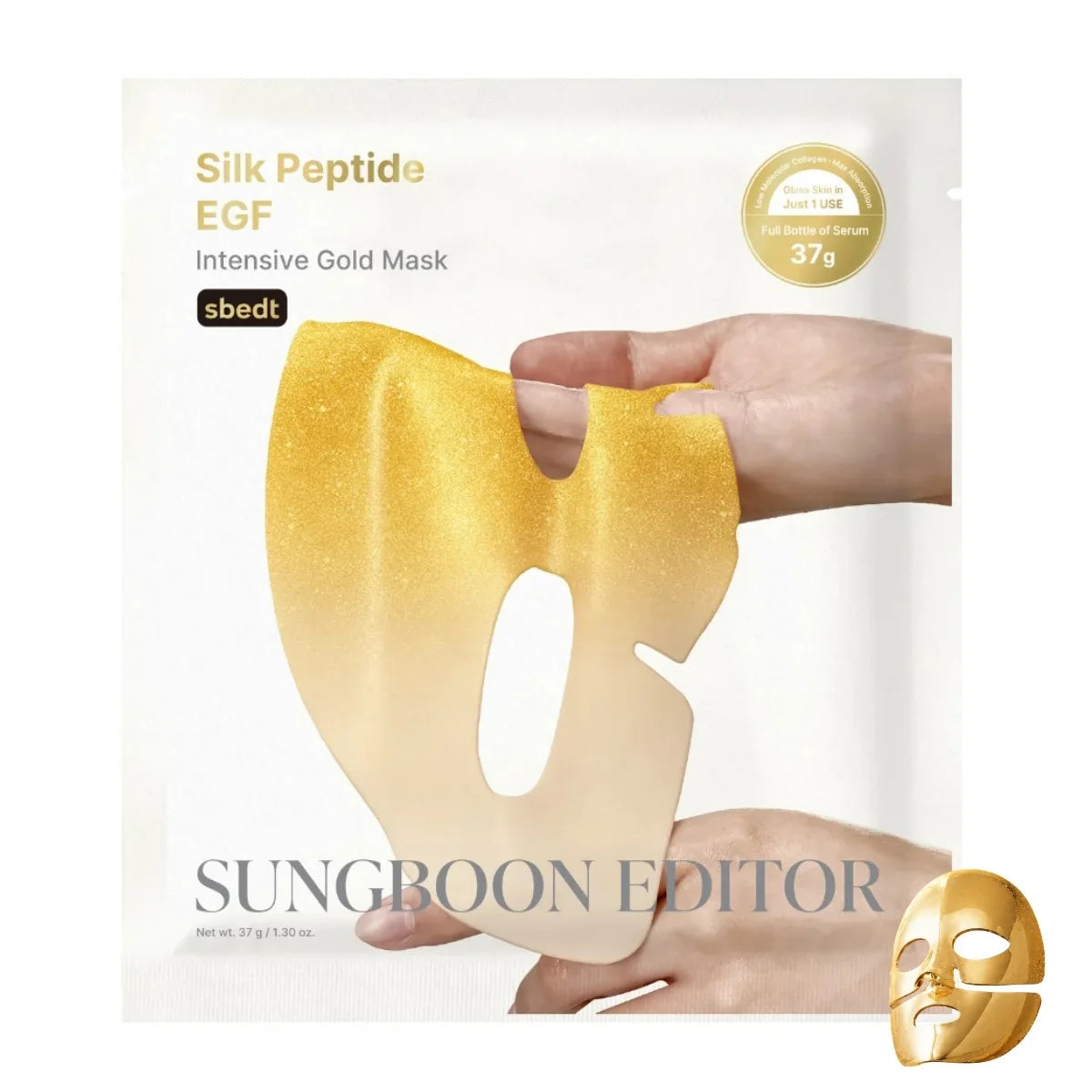 Silk Peptide EGF Gold Mask [1ea]