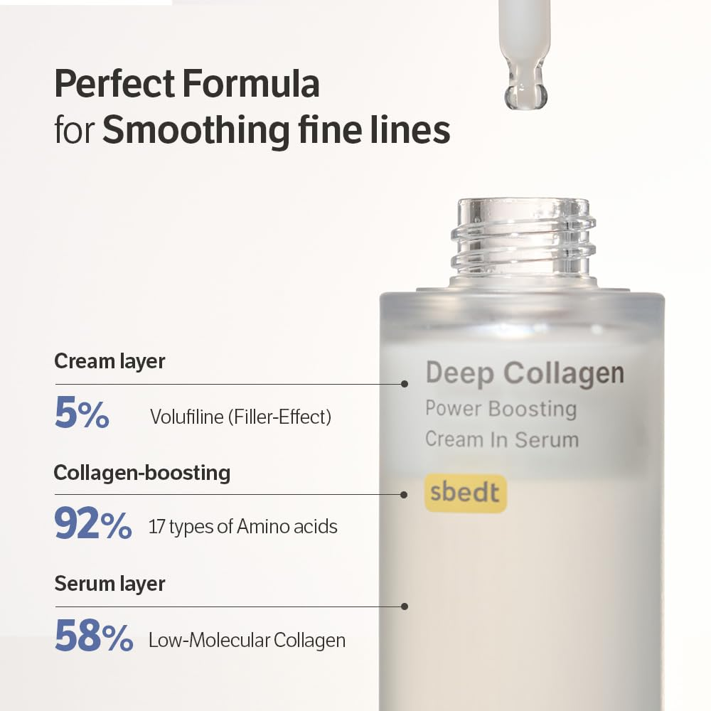 Deep Collagen Power Boosting Cream In Serum [30ml]