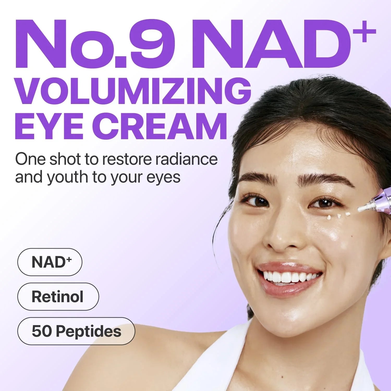 No.9 NAD+ Retinol Volumetox Eye Cream [10ml]