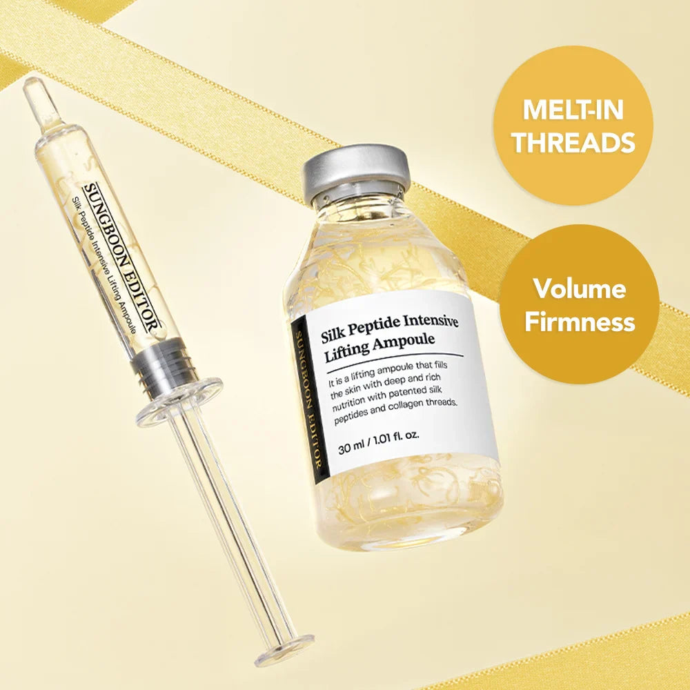 Sungboon Editor - Ampolla Lifting Intensiva con Péptidos de Seda - Silk Peptide Intensive Lifting Ampoule - 35ml 3