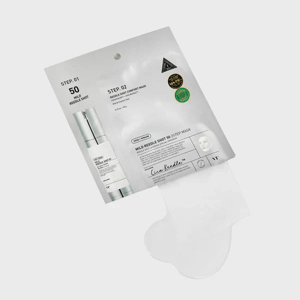 VT Cosmetics - Mild Reedle Shot 50 2-Step Mask - Tratamiento en 2 pasos suave 2